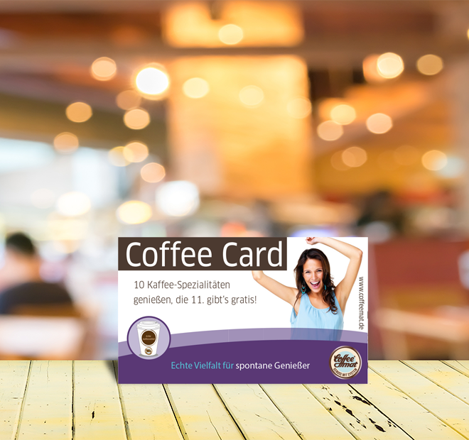 COFFEEMAT Coffee Card