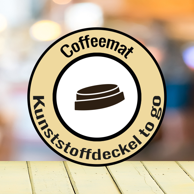 COFFEEMAT Coffee to go Kunststoffdeckel